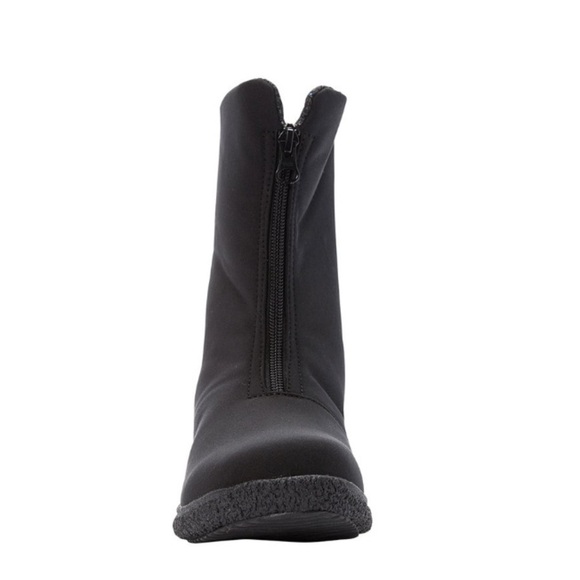 Propet Black Madi Front-Zip Boot Mid-Calf Length Woman’s Size 10 Narrow READ - Picture 5 of 8